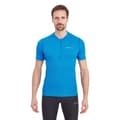 Pikkukuva 1 / 6: Montane Dart Nano Puoli Vetoketjullinen Lyhythihainen T-paita Sininen M Mies