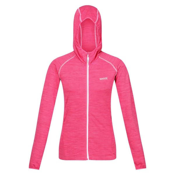 Regatta Yonder Sweatshirt Med Lynlås Rosa 10 Kvinde