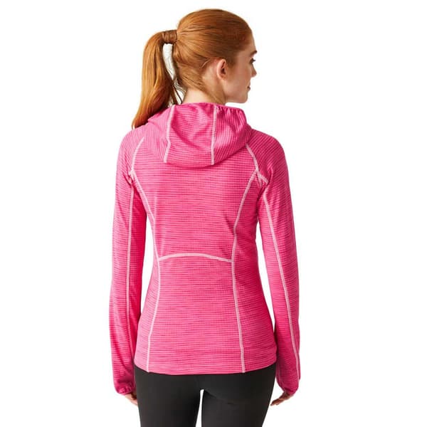 Regatta Yonder Sweatshirt Med Lynlås Rosa 10 Kvinde