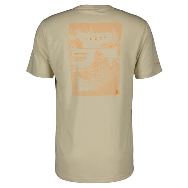 Scott Defined Dri T-shirt Med Korta ärmar Beige XL Man