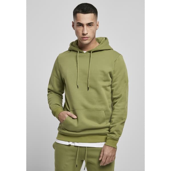 Urban Classics Organic Basic Hættetrøje Grøn XL Mand