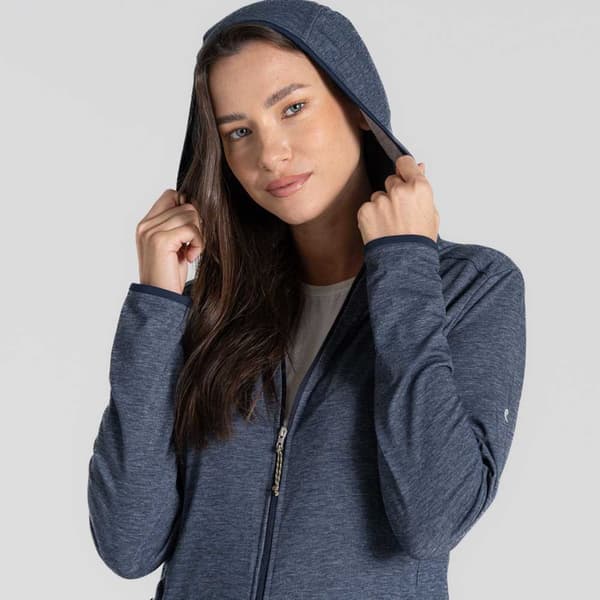 Craghoppers Nosilife Afia Sweatshirt Med Lynlås Grå 46 Kvinde