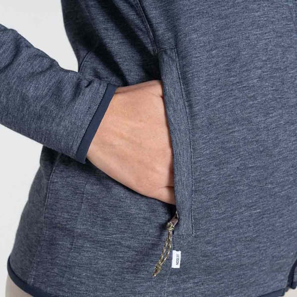 Craghoppers Nosilife Afia Sweatshirt Med Lynlås Grå 46 Kvinde
