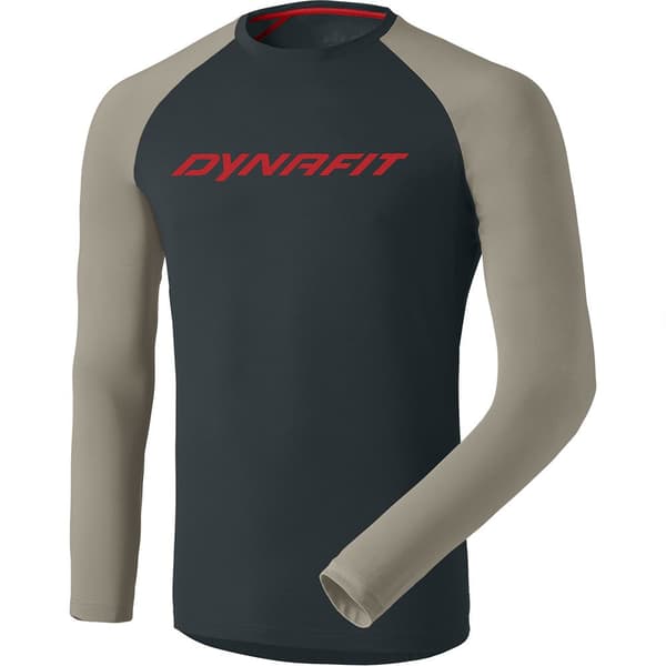Dynafit 44401 T-shirt Med Lange ærmer Grå S Mand