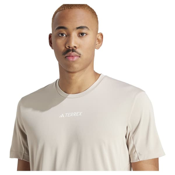 Adidas Terrex Multi Lyhythihainen T-paita Beige S Mies