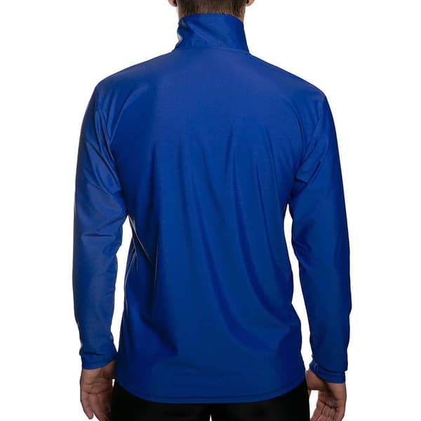 Iq-uv Uv Aqua Halv Lynlås Sweatshirt Blå XL Mand