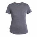 Miniatyrbillede 3 af 7: Icebreaker Merino 125 Cool-lite Sphere Iii T-shirt Med Korte ærmer Grå XL Kvinde