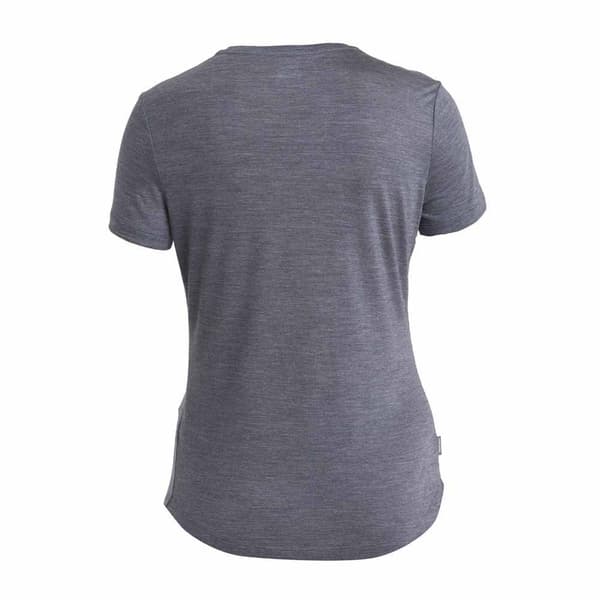 Icebreaker Merino 125 Cool-lite Sphere Iii T-shirt Med Korte ærmer Grå XL Kvinde
