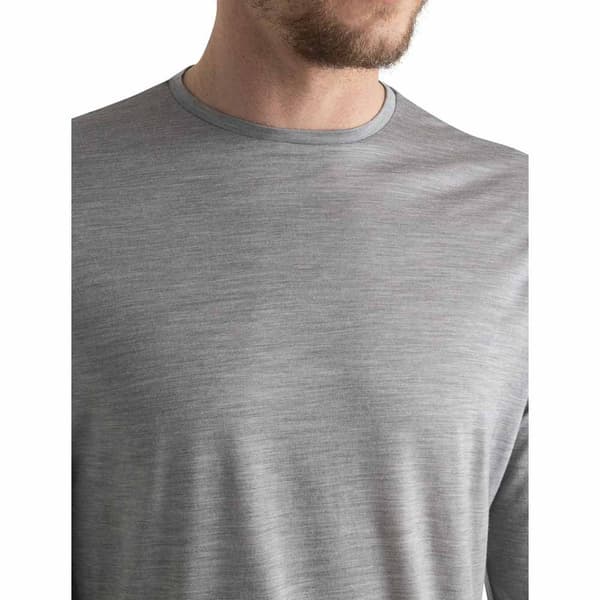 Icebreaker Merino 125 Cool-lite Sphere Iii Hihaton T-paita Harmaa M Mies