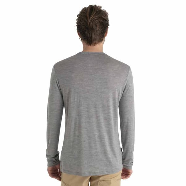 Icebreaker Merino 125 Cool-lite Sphere Iii Hihaton T-paita Harmaa M Mies
