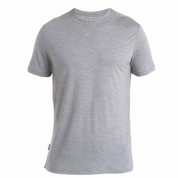 Icebreaker Merino 125 Cool-lite Sphere Iii T-shirt Med Korte ærmer Grå XL Mand