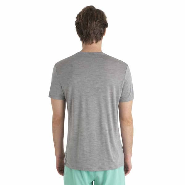Icebreaker Merino 125 Cool-lite Sphere Iii T-shirt Med Korte ærmer Grå XL Mand
