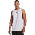 Pikkukuva 1 / 6: Under Armour Baseline Cotton Hihaton T-paita Valkoinen L Mies