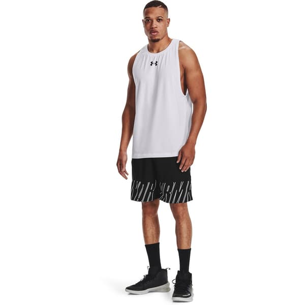 Under Armour Baseline Cotton Hihaton T-paita Valkoinen M Mies