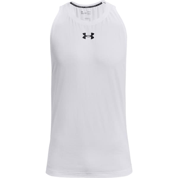 Under Armour Baseline Cotton Hihaton T-paita Valkoinen M Mies