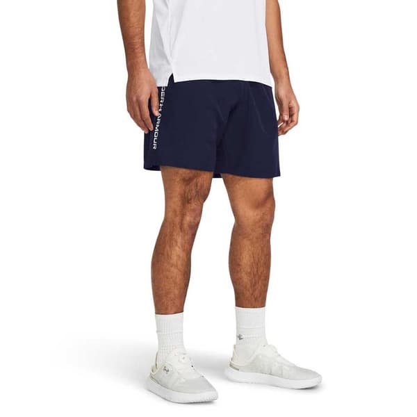 Under Armour Shorts Woven Wordmark Blå S / Regular Mand