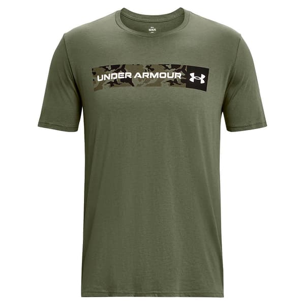 Under Armour 1376830 Lyhythihainen T-paita Vihreä S Mies