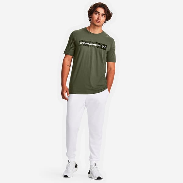 Under Armour 1376830 Lyhythihainen T-paita Vihreä S Mies