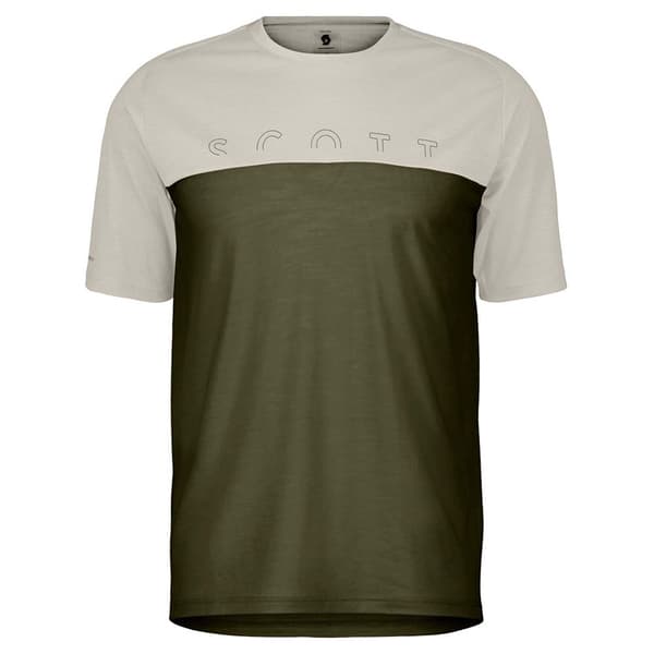 Scott Defined Merino T-shirt Med Korta ärmar Beige M Man