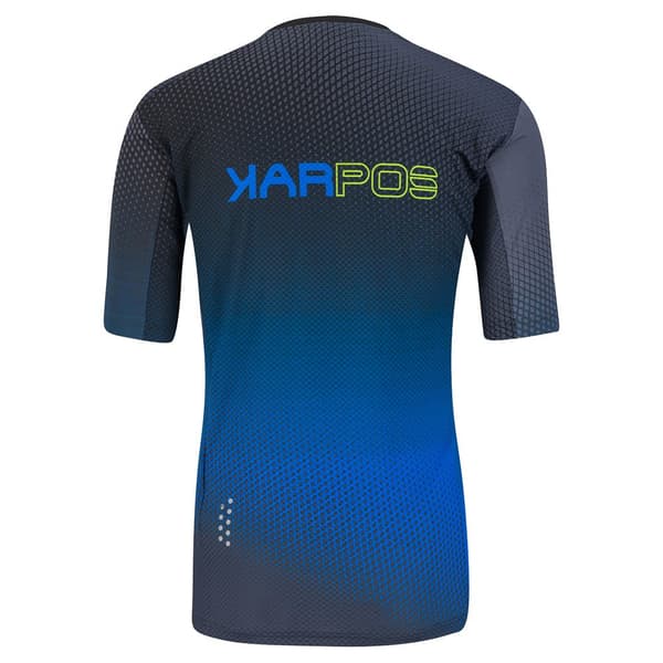 Karpos Val Di Dentro T-shirt Med Korte ærmer Blå L Mand