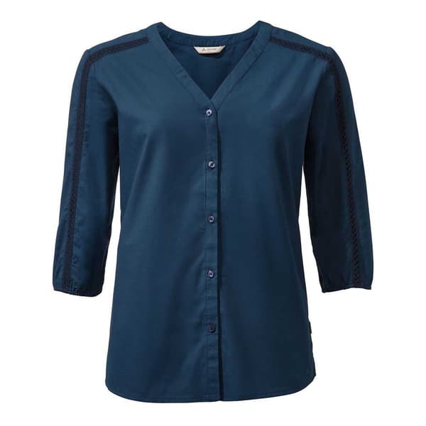 Vaude Skomer Ii 3/4 ærmet T-shirt Blå 42 Kvinde