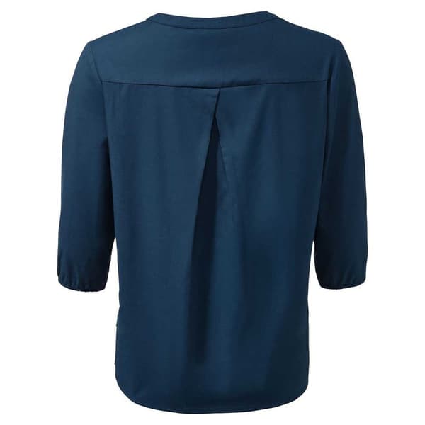 Vaude Skomer Ii 3/4 ærmet T-shirt Blå 42 Kvinde