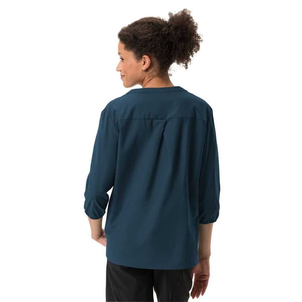 Vaude Skomer Ii 3/4 ærmet T-shirt Blå 42 Kvinde