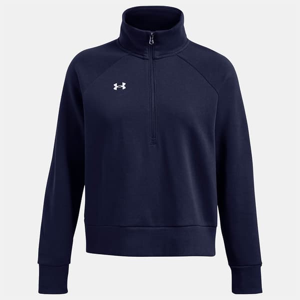 Under Armour Rival Fleece Halv Lynlås Sweatshirt  S / Regular Kvinde