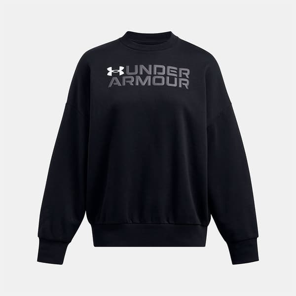 Under Armour Rival Fleece Wordmark Oversized Collegepaita  L Nainen