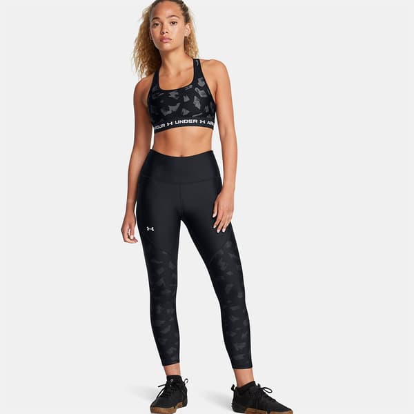 Under Armour Tech Print Panel Ankle Leggingsit L Nainen