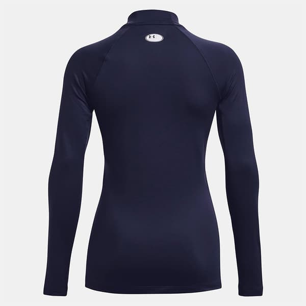 Under Armour Coldgear Authentics Mockneck T-shirt Med Lång ärm XS Kvinna