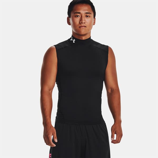 Under Armour Heatgear Armour Comp Mock ärmlös T-shirt  M Man