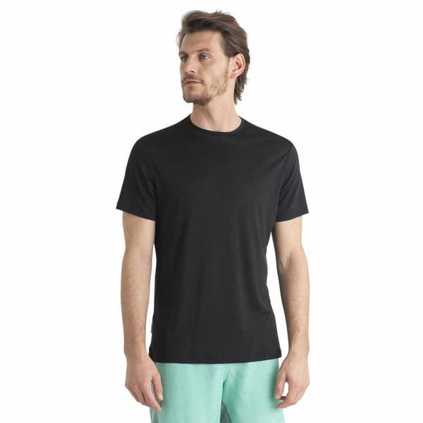 Icebreaker Merino 125 Cool-lite Sphere Iii Lyhythihainen T-paita Musta 2XL Mies