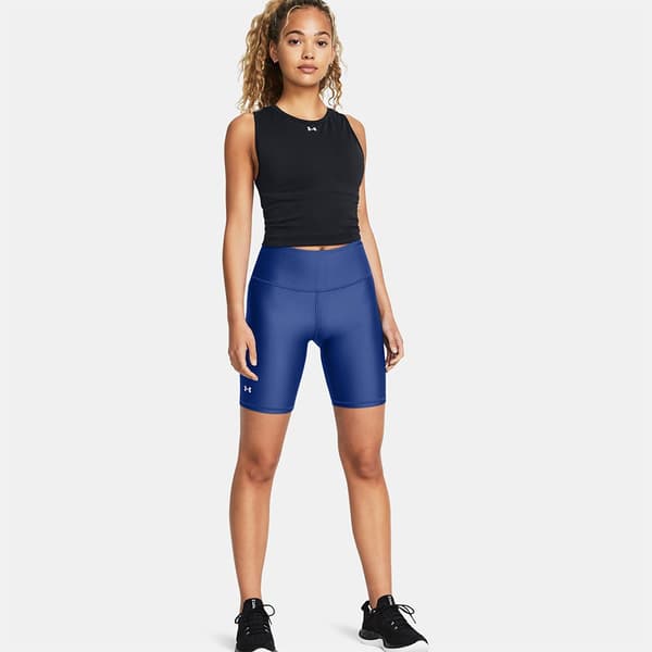Under Armour Tech Bike Lyhyet Legginsit Sininen L Nainen