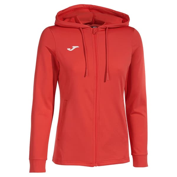 Joma Sculpture Ii Sweatshirt Med Dragkedja Röd S Kvinna