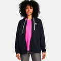 Miniatyrbild 1 av 4: Under Armour Rival Terry Oversized Sweatshirt Med Dragkedja  XS Kvinna