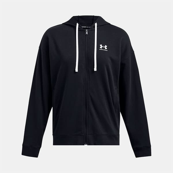 Under Armour Rival Terry Oversized Sweatshirt Med Dragkedja  M Kvinna