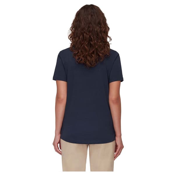 Mammut Core Logo T-shirt Med Korte ærmer Blå S Kvinde