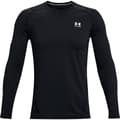 Miniatyrbillede 3 af 6: Under Armour Coldgear Armour Fitted Crew T-shirt Med Lange ærmer Sort S / Regular Mand
