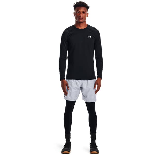 Under Armour Coldgear Armour Fitted Crew T-shirt Med Lange ærmer Sort S / Regular Mand