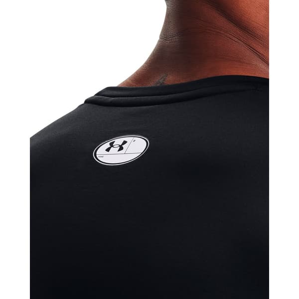 Under Armour Coldgear Armour Fitted Crew T-shirt Med Lange ærmer Sort S / Regular Mand