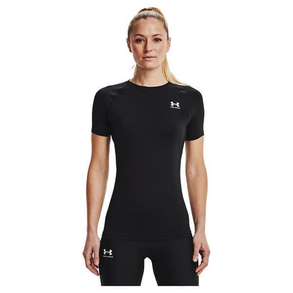 Under Armour Hg Authentics Comp T-shirt Med Korte ærmer Sort M Kvinde