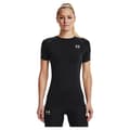 Miniatyrbillede 1 af 5: Under Armour Hg Authentics Comp T-shirt Med Korte ærmer Sort L Kvinde
