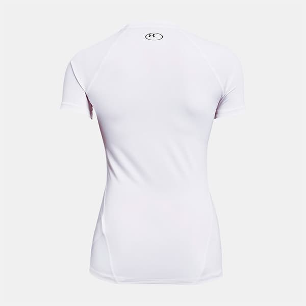 Under Armour Hg Authentics Comp T-shirt Med Korta ärmar Vit M Kvinna