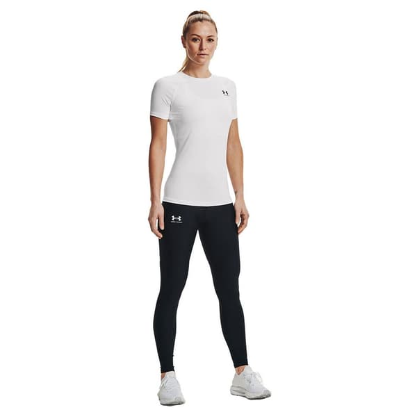 Under Armour Hg Authentics Comp T-shirt Med Korta ärmar Vit M Kvinna