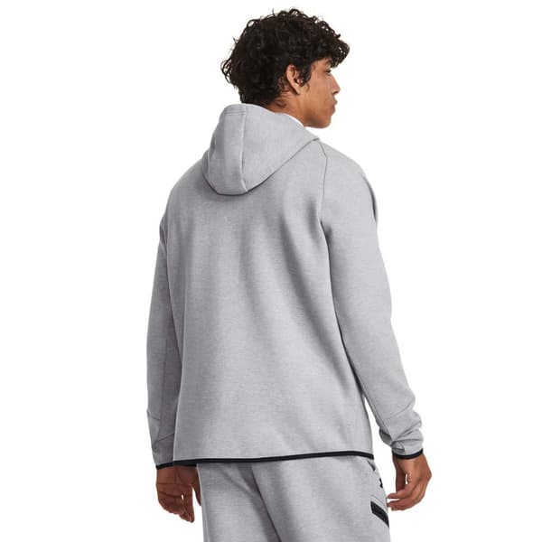 Under Armour Unstoppable Fleece Kokovetoketjullinen Collegepaita Harmaa M Mies