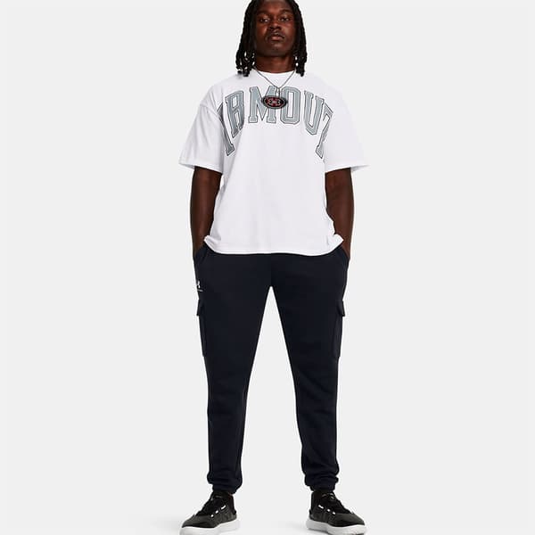 Under Armour Essential Fleece Cargobyxor S / Regular Man