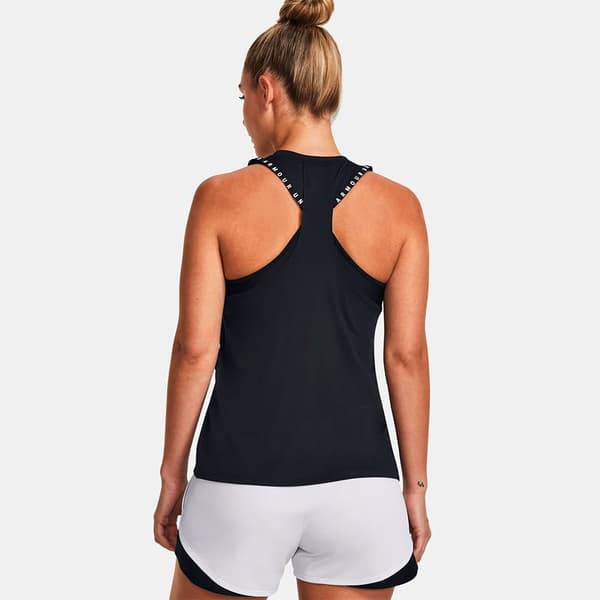 Under Armour Knockout Novelty ærmeløs T-shirt Sort L Kvinde