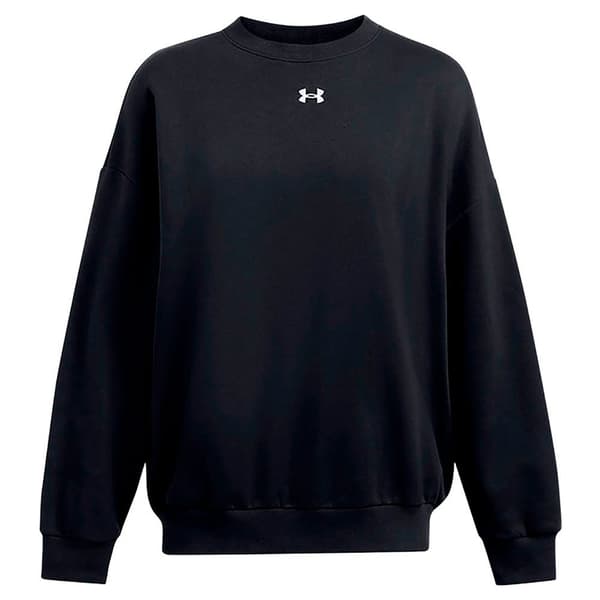 Under Armour Rival Fleece Oversized Sweatshirt Sort XL Kvinde