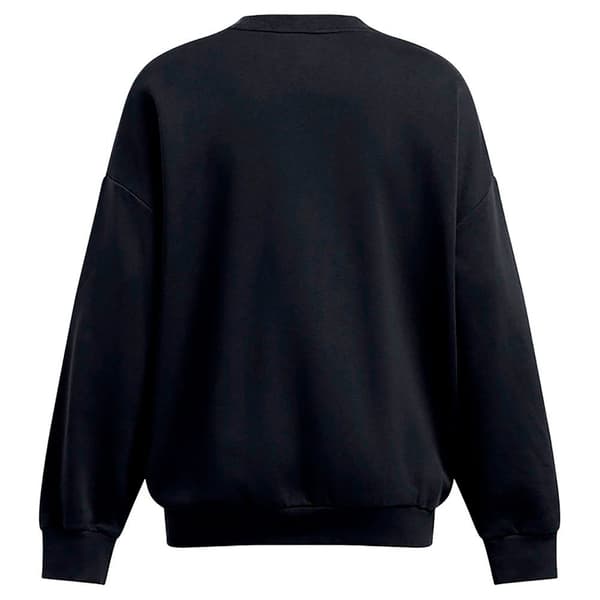 Under Armour Rival Fleece Oversized Sweatshirt Sort XL Kvinde